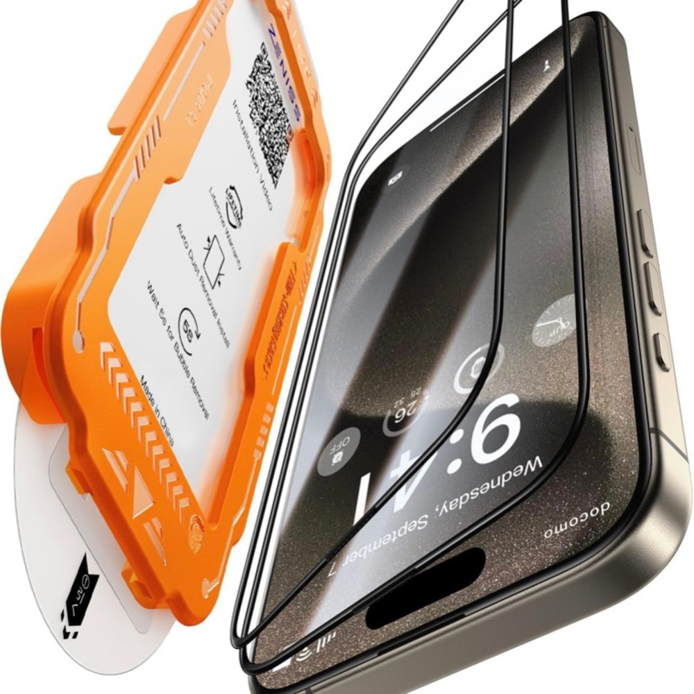 Military Grade Screen Protectors for iPhone 15 Pro Max